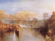 J.M.W. Turner Agrippina landing with the Ashes of Germanicus France oil painting artist